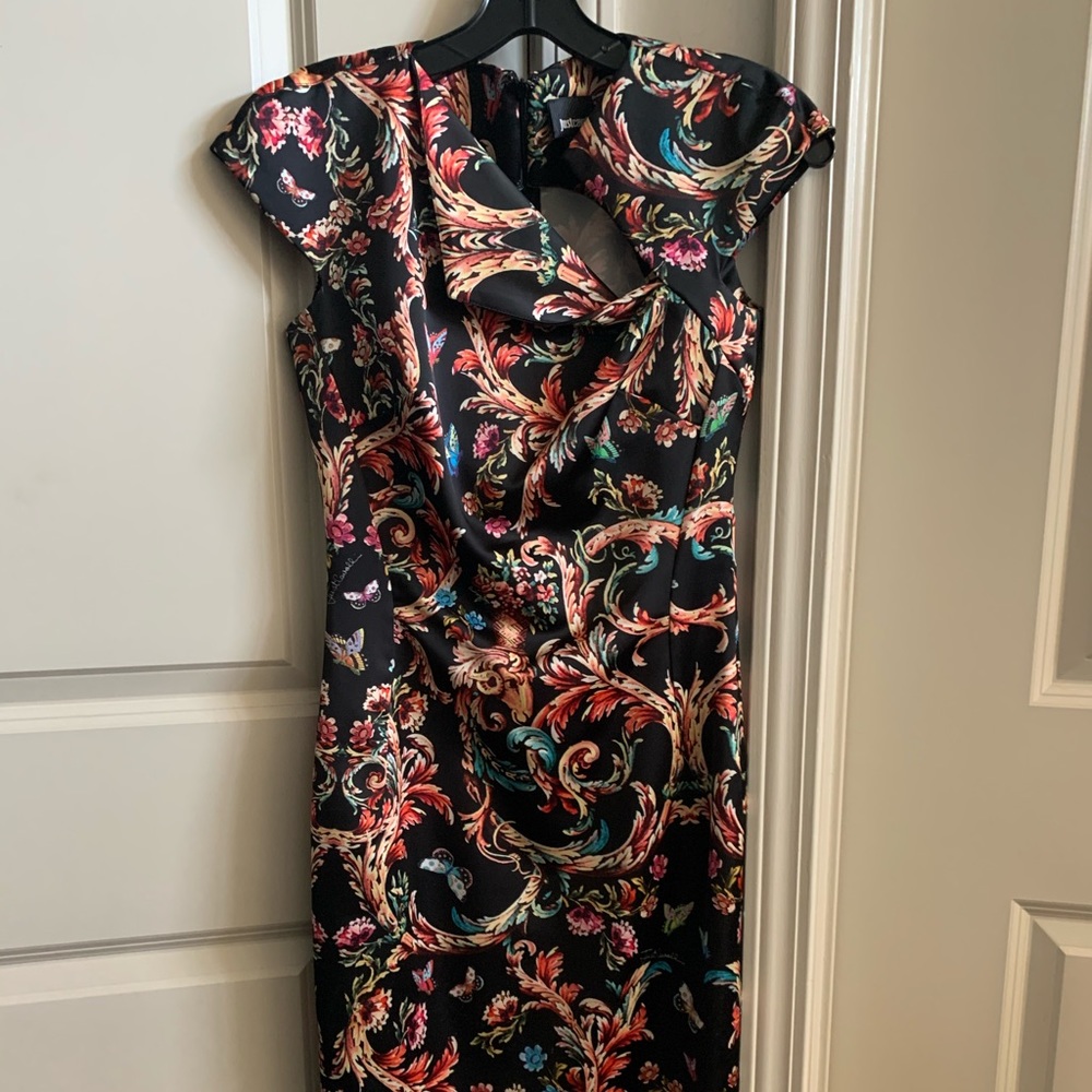Just Cavalli Floral Print Dress